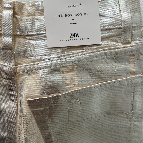 Zara’s Silver - the boy boy fit signature denim - Picture 3 of 6
